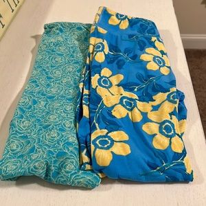 2 Pairs LuLaRoe Women’s Leggings / One Size / Excellent Condition - Like New